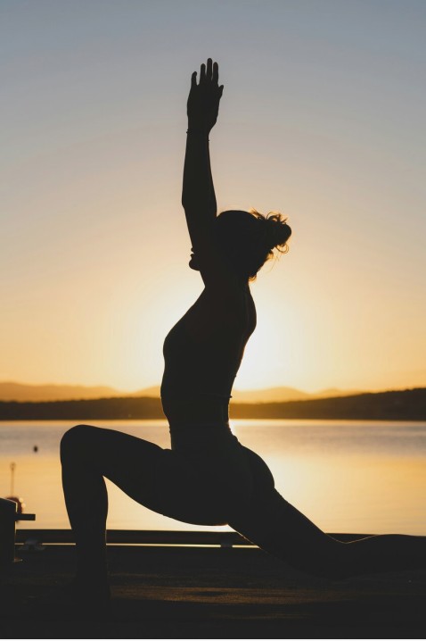 Vinyasa flow achtergrond